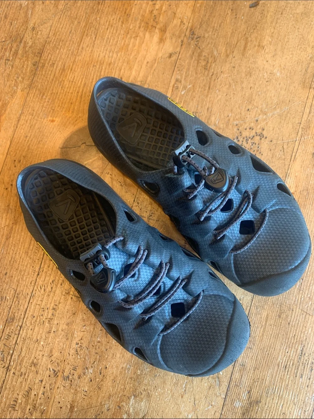 KEEN Kids Black Closed-Toe Water Shoes